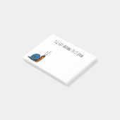 Lazy Snail Sticky Notes Post-it Klebezettel (angewinkelt)