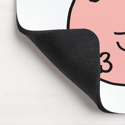 Lazy Snoozing Away Mousepad (Ecke)