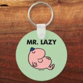 Lazy Snoozing Away Schlüsselanhänger (Rückseite)
