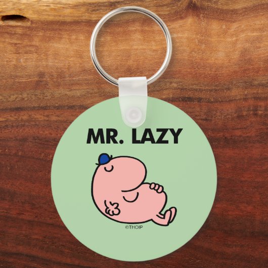 Lazy Snoozing Away Schlüsselanhänger (Rückseite)