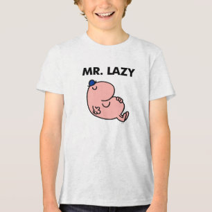 Lazy Snoozing Away Tri-Blend Shirt