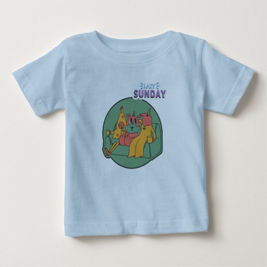 Lazy Sunday Baby T - Shirt (Vorderseite)