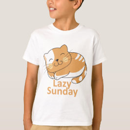 "Lazy Sunday, Happy Heart T-Shirt