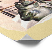 Lazy Sunday Morning Poster (Ecke)