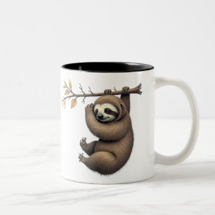 Lazy Vibes Sloth Tasse - Niedlich & Chill Coffee C