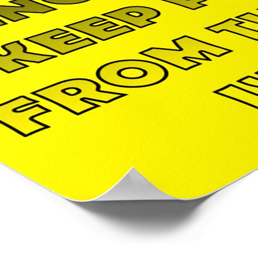 Lazy Weekend Funny Poster Sign (Ecke)