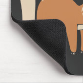 Lazybone Sloth, die Lieben zu essen & köstliche Sp Mousepad (Ecke)