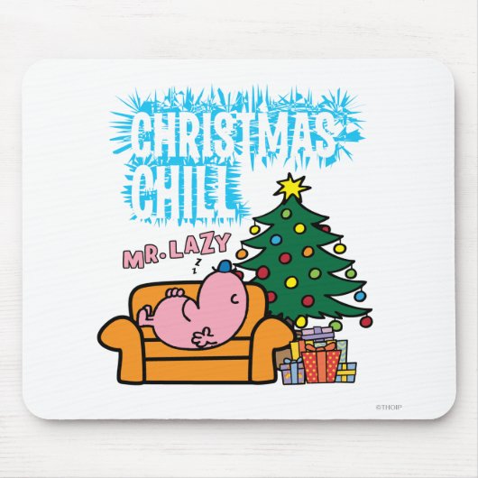 Lazy's Christmas Chill Mousepad (Vorne)