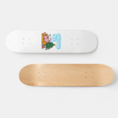 Lazy's Christmas Chill Skateboard (Horizontal)
