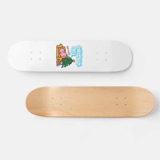 Lazy's Christmas Chill Skateboard (Horizontal)