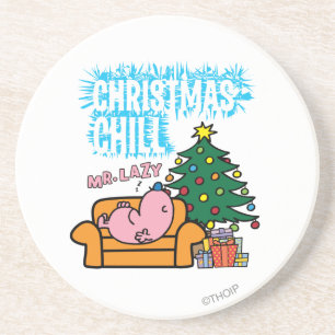 Lazy's Christmas Chill Untersetzer