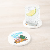 Lazy's Christmas Chill Untersetzer (Seite)