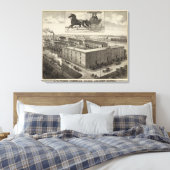 LB Johns' Carriage Works, Abilene, Kansas Leinwanddruck (Insitu (Schlafzimmer))