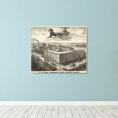 LB Johns' Carriage Works, Abilene, Kansas Leinwanddruck (Insitu (Holzboden))