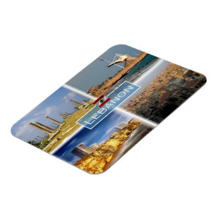 LB Libanon - Beirut - Tripolis - Reis - Magnet