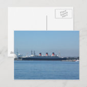 LB Queen Mary Postkarte (Vorne/Hinten)