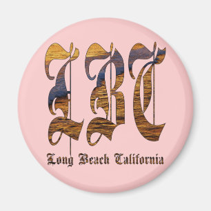 lbc, long beach, kalifornien, surfen, strand, ozea magnet