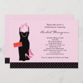 LBD Brautparty-Einladung Einladung (Vorne/Hinten)