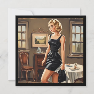 LBD-Grüße: Einfache Eleganz für jeden Anlass Einladung