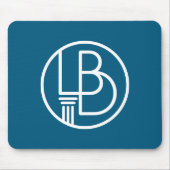 LBD Law Monogramm-Mauspad Mousepad (Vorne)