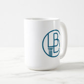 LBD Law Monogramm-Tasse Kaffeetasse (VorderseiteRechts)