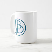 LBD Law Monogramm-Tasse Kaffeetasse (Vorderseite Links)