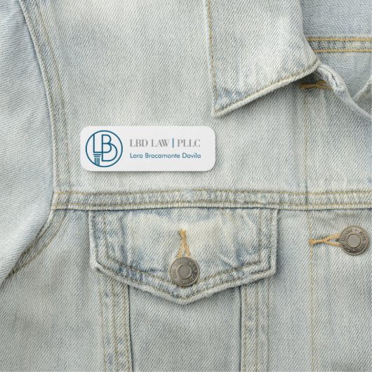 LBD-Recht Namensschild (Beispiel)