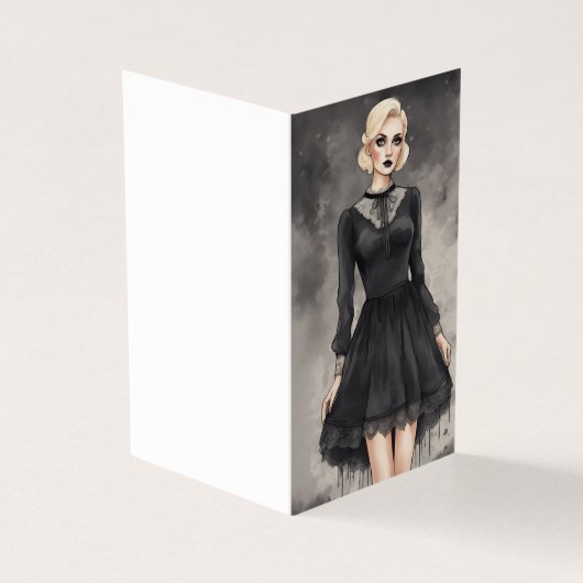 LBD Whimsical Gothic Little Black Dress (Vorderseite)