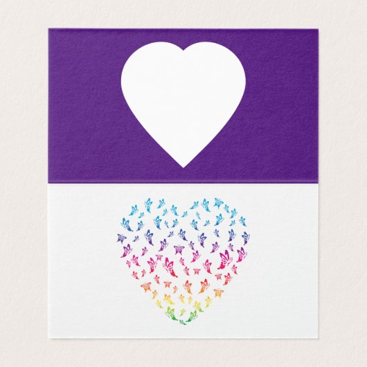 LBGTQ Geburtstagskarte (Innenseite Aufgefaltet)