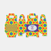 LBGTQA+ Rainbow Circle Design Geschenkschachtel (Ungefaltet)