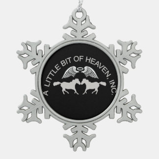 LBH Weihnachten Schneeflocken Zinn-Ornament