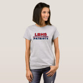 LBHS Patriots Gray TShirt (Vorne ganz)