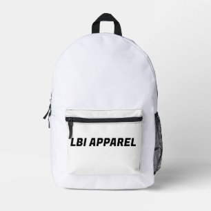 LBI APPAREL RANZSACK BEDRUCKTER RUCKSACK