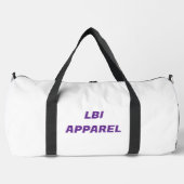 LBI APPAREL TRADEMARKED DUFFLE BEACH BAG (Vorderseite)