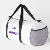 LBI APPAREL TRADEMARKED DUFFLE BEACH BAG (Rechte Ecke)
