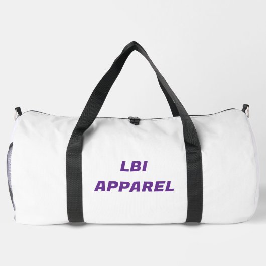LBI APPAREL TRADEMARKED DUFFLE BEACH BAG (Rückseite)