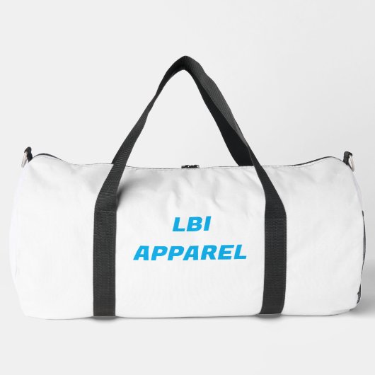 LBI APPAREL TRADEMARKED DUFFLE BEACH BAG (Vorderseite)