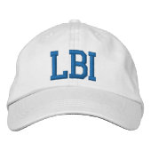 LBI HAT BESTICKTE BASEBALLKAPPE (Vorderseite)