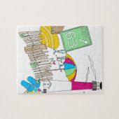 LBI Liebe-Girly Collage Puzzle (Horizontal)