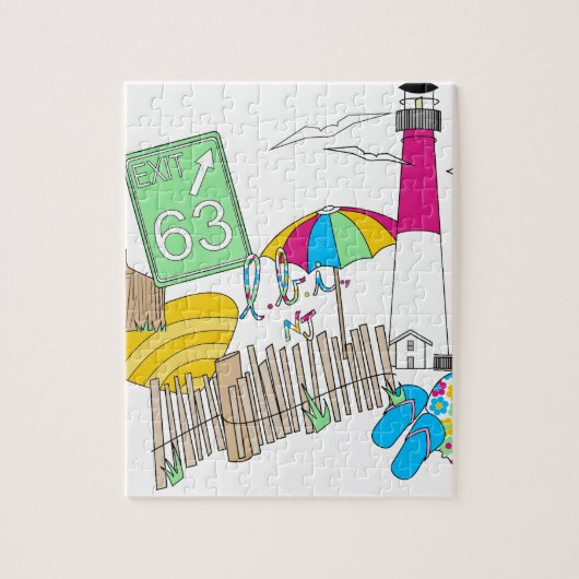 LBI Liebe-Girly Collage Puzzle (Vertikal)