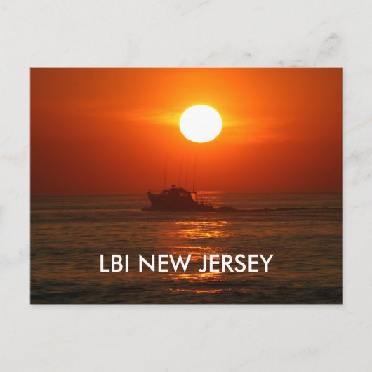 LBI NEW JERSEY POSTKARTE (Vorderseite)