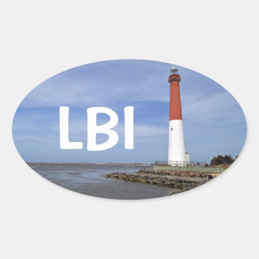LBI, NJ Sticker (Vorderseite)