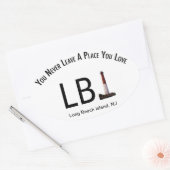 LBI Sticker Long Beach Island, NJ Lighthouse (Umschlag)