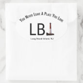 LBI Sticker Long Beach Island, NJ Lighthouse (Tasche)