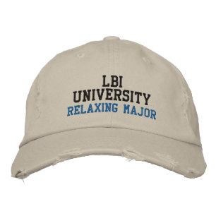 LBI UNIVERSITY BESTICKTE BASEBALLKAPPE