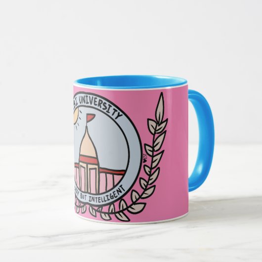 LBI UNIVERSITY (TM) KAFFEE-TASSE TASSE (VorderseiteRechts)