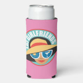 LBIG Slim kann gemütlich sein Selters Dosenkühler (Seltzer Vorderseite)