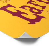 LBJ an Cleveland: Poster "Alles ist verdient" (Ecke)