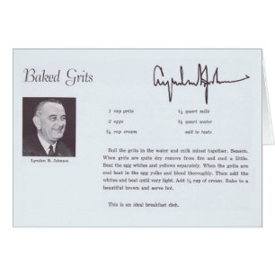 LBJ Baked Grits Rezept