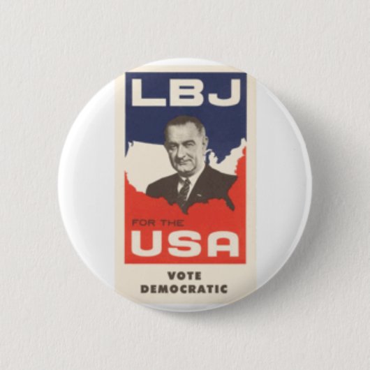 LBJ BUTTON (Vorderseite)